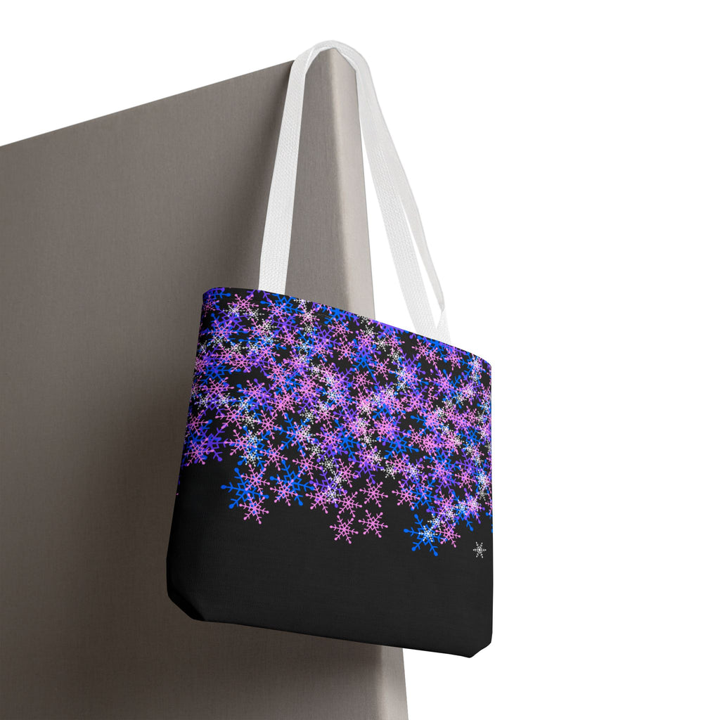Cosmic Snowflake Tote Bag