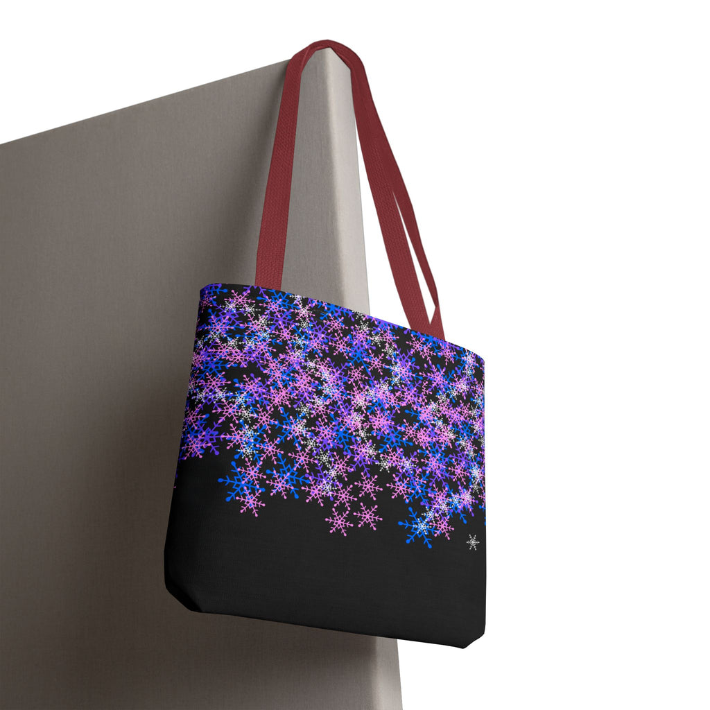 Cosmic Snowflake Tote Bag