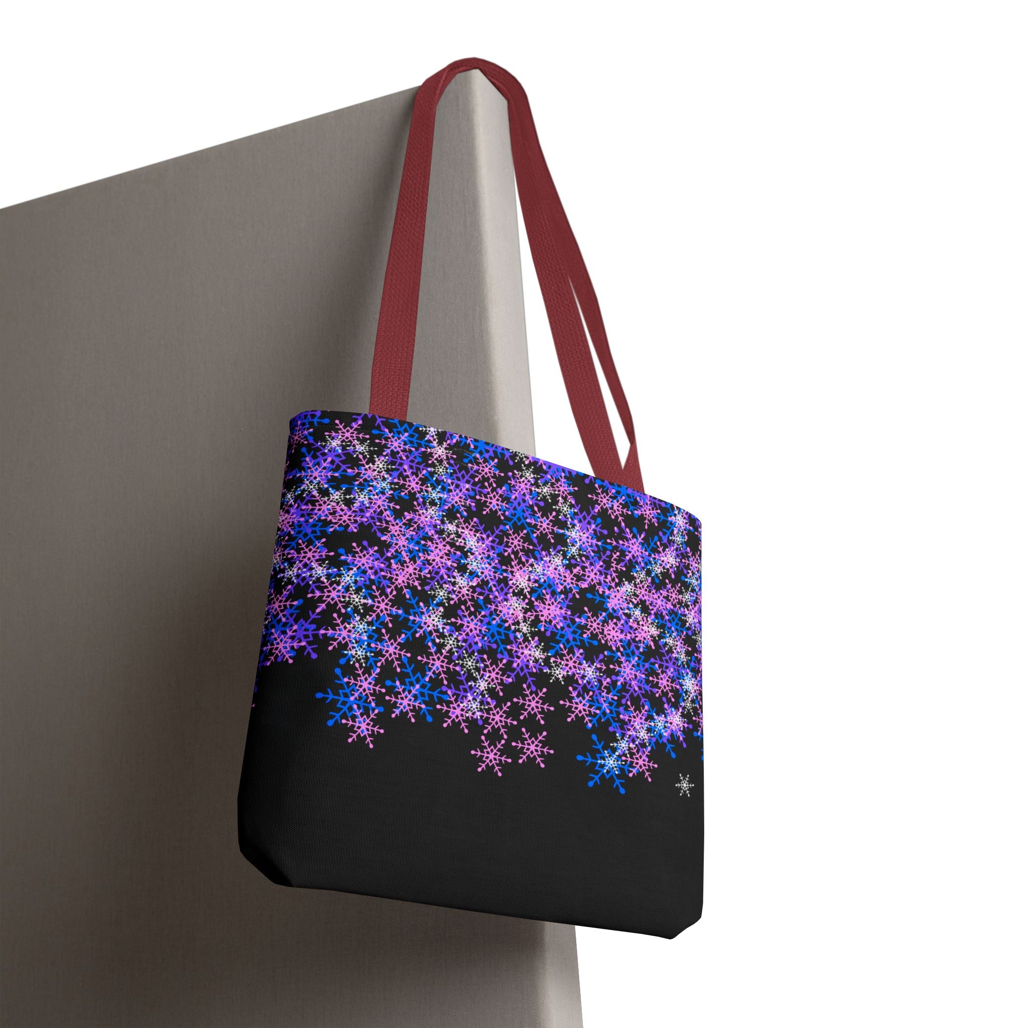 Cosmic Snowflake Tote Bag