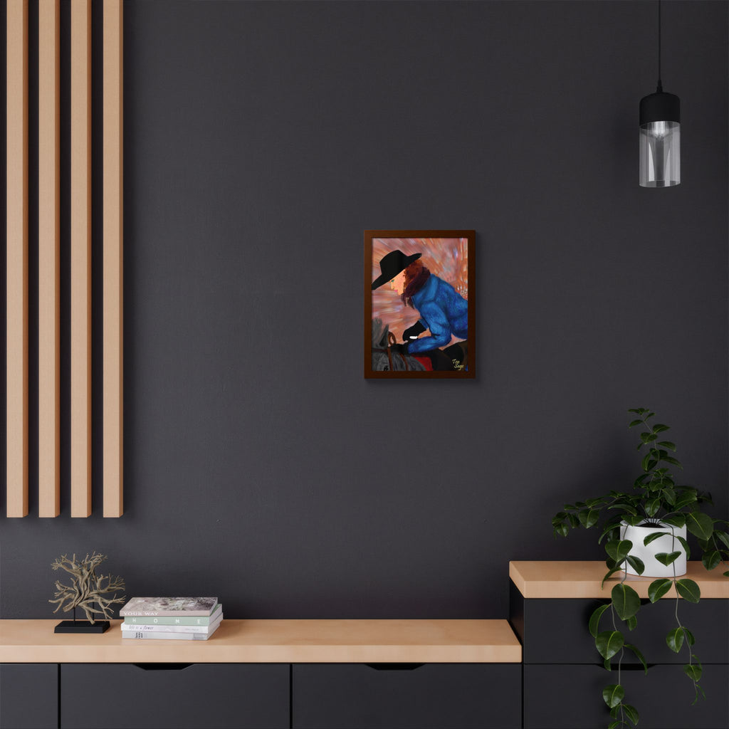 "First Ride" - Stylish Portrait Wall Art