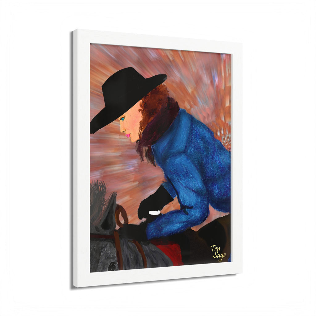 "First Ride" - Stylish Portrait Wall Art