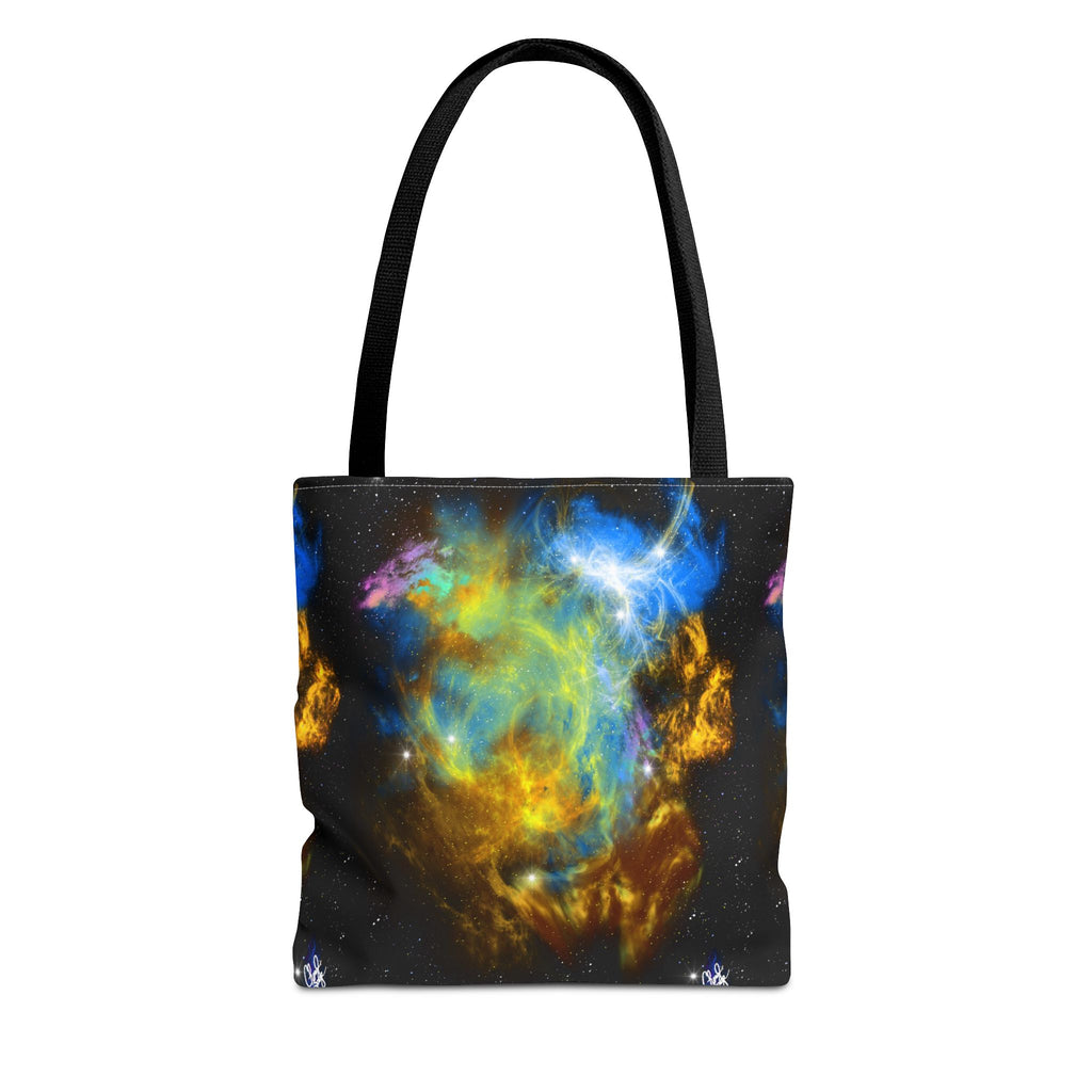 Galaxy Nebula Tote Bag — Colorful Space Art All-Over Print Tote
