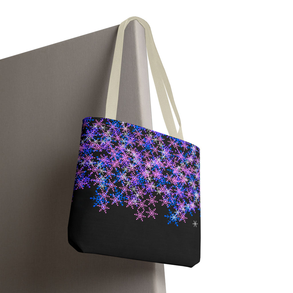 Cosmic Snowflake Tote Bag