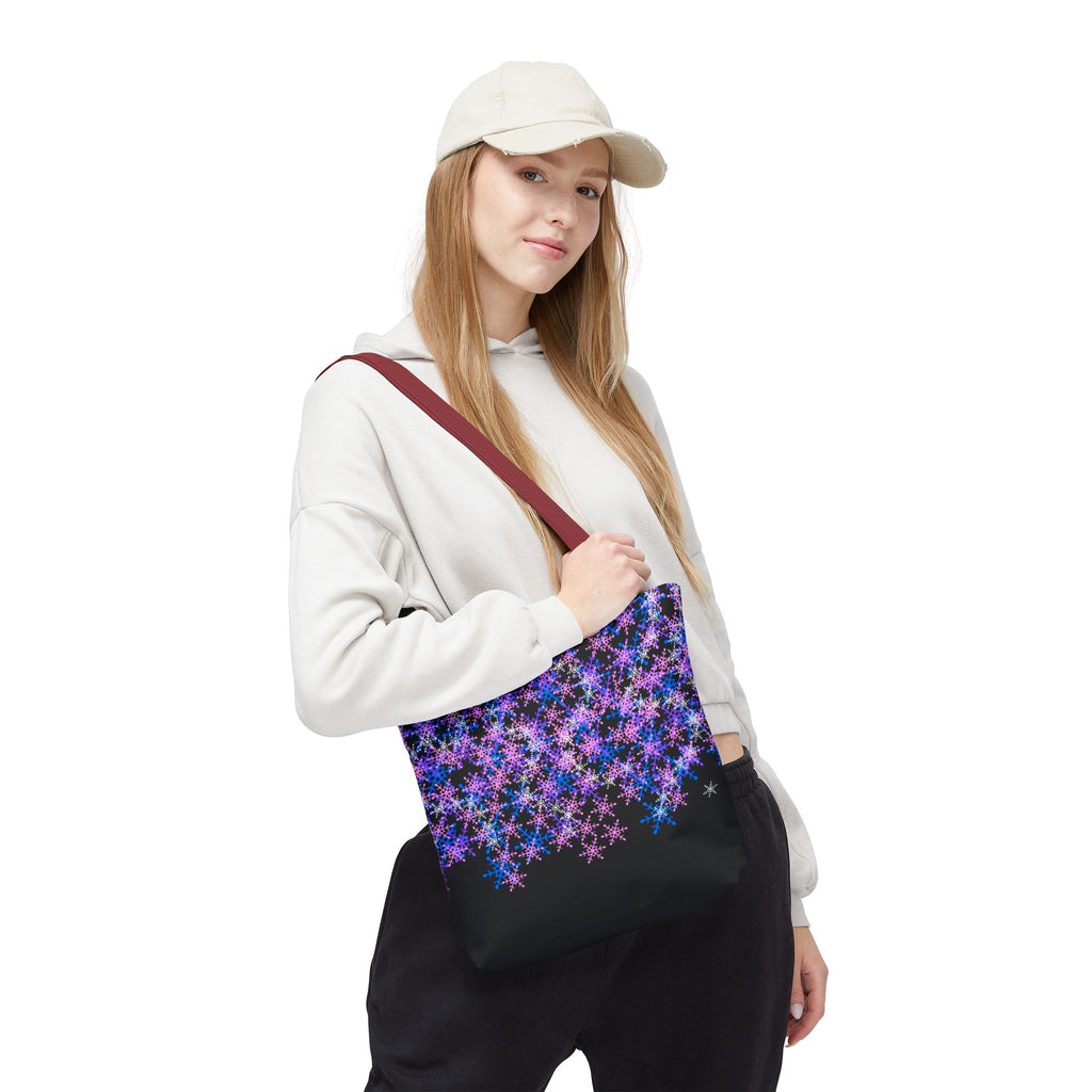 Cosmic Snowflake Tote Bag
