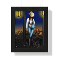 "Up Before The Sun" — Cowgirl Western Print