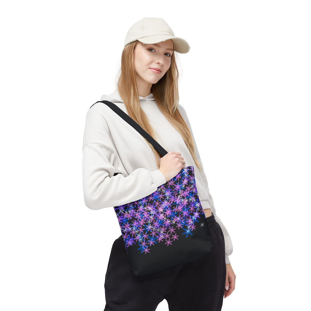 Cosmic Snowflake Tote Bag