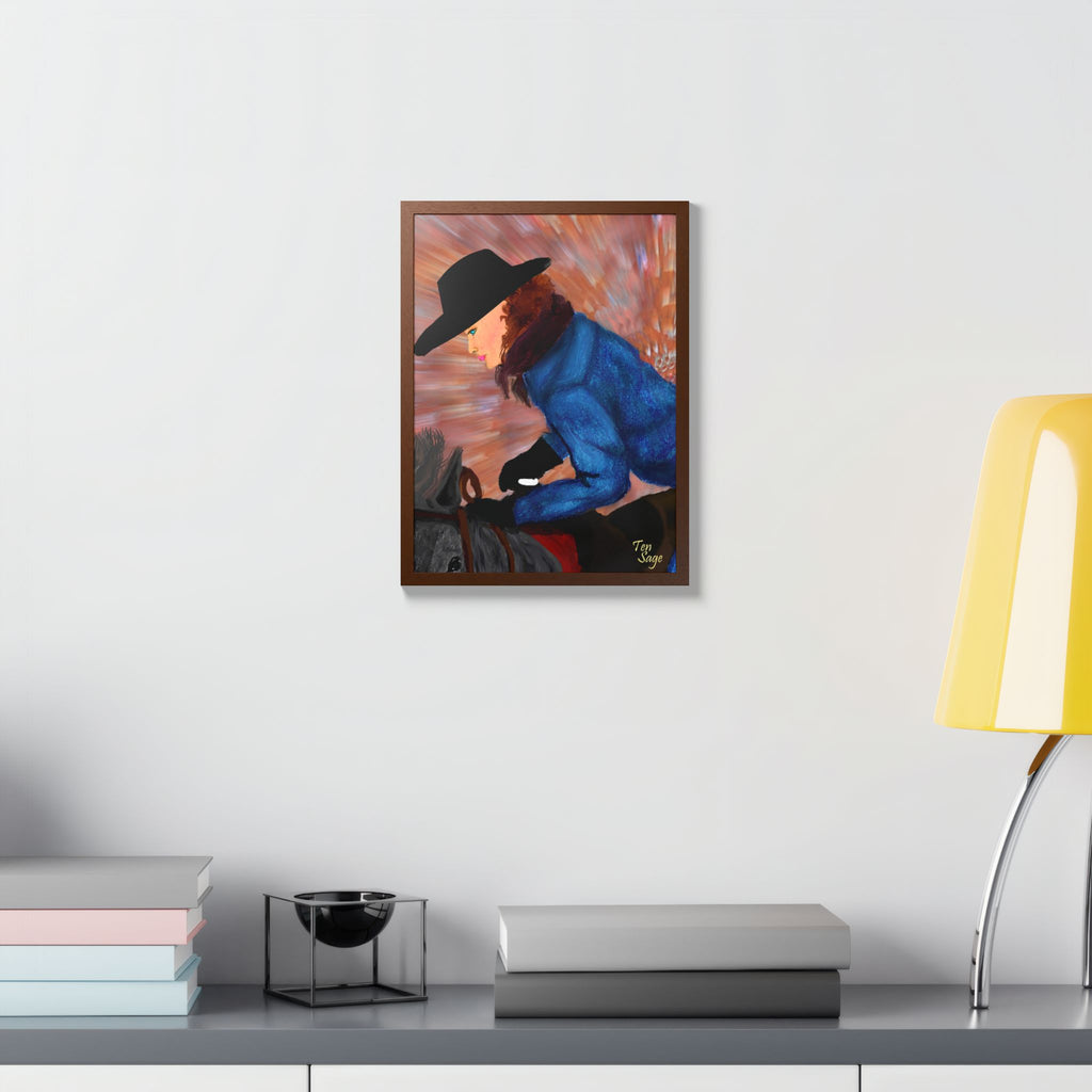 "First Ride" - Stylish Portrait Wall Art