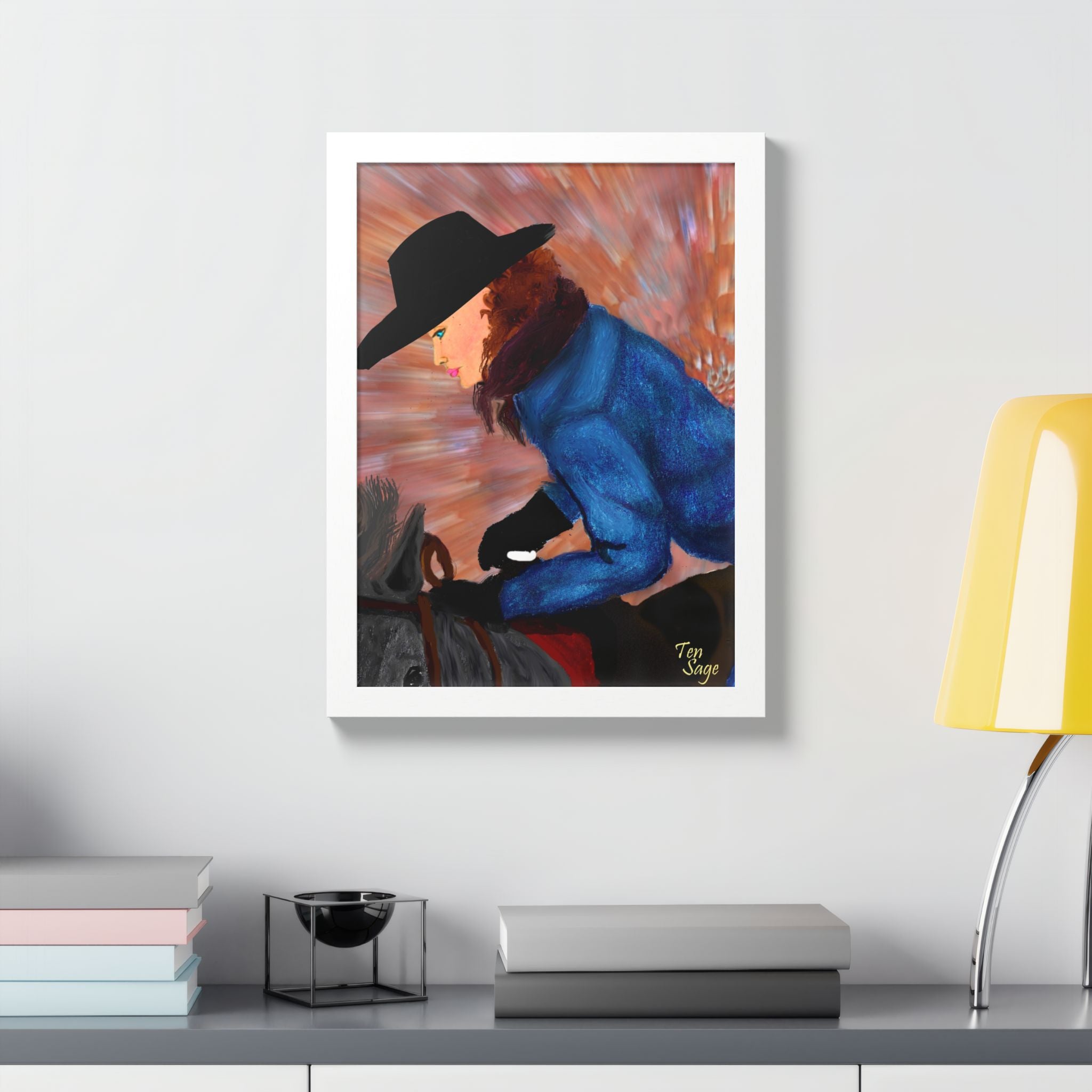 "First Ride" - Stylish Portrait Wall Art