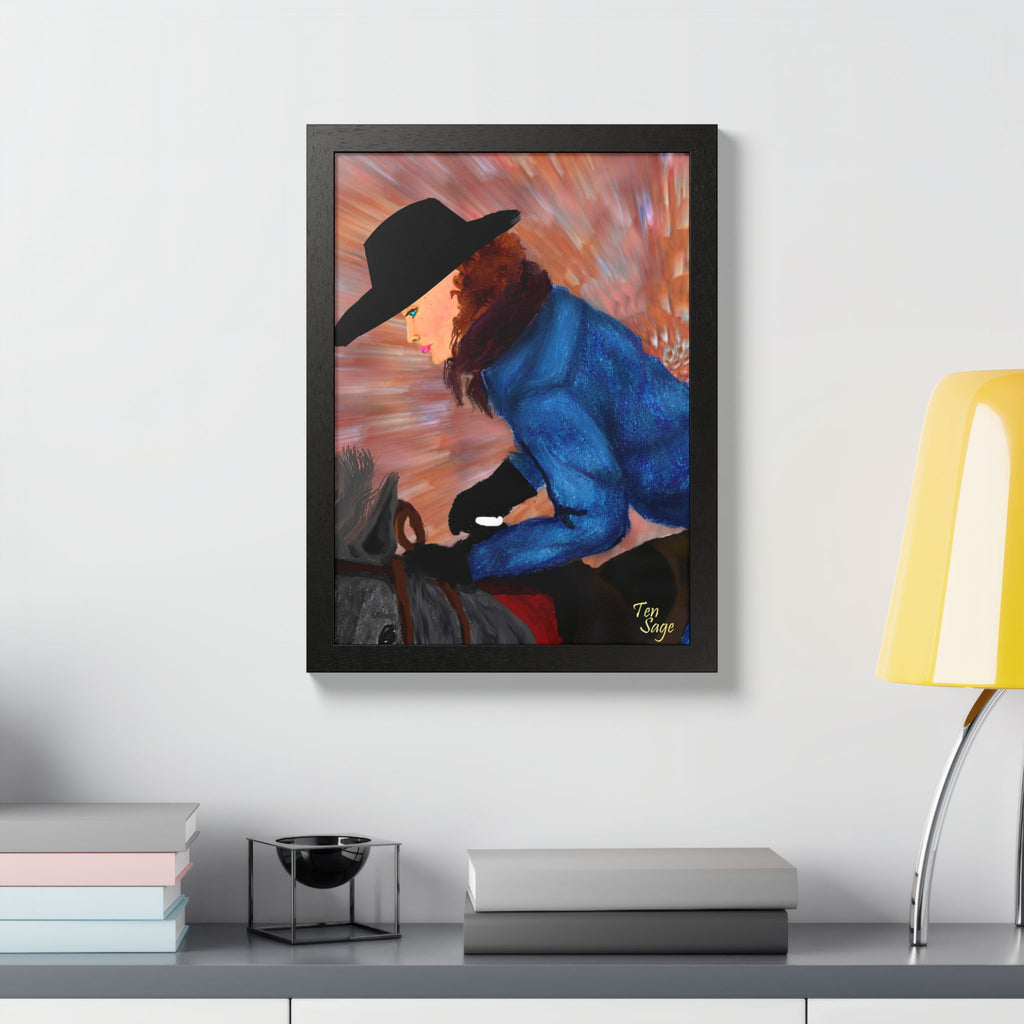 "First Ride" - Stylish Portrait Wall Art