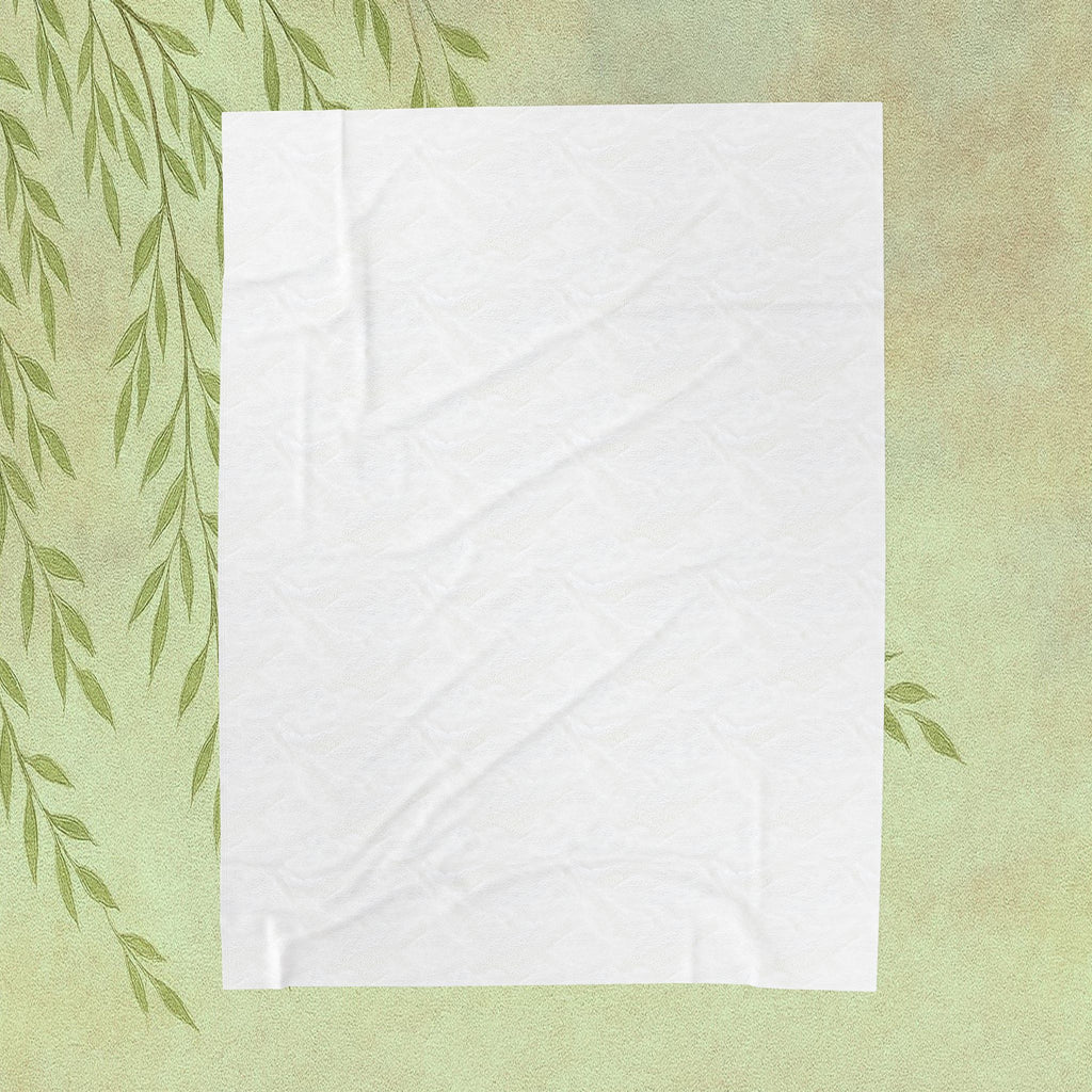 Velveteen Plush Blanket — Ornate Elephant Decorative Throw for Living Room & Gift