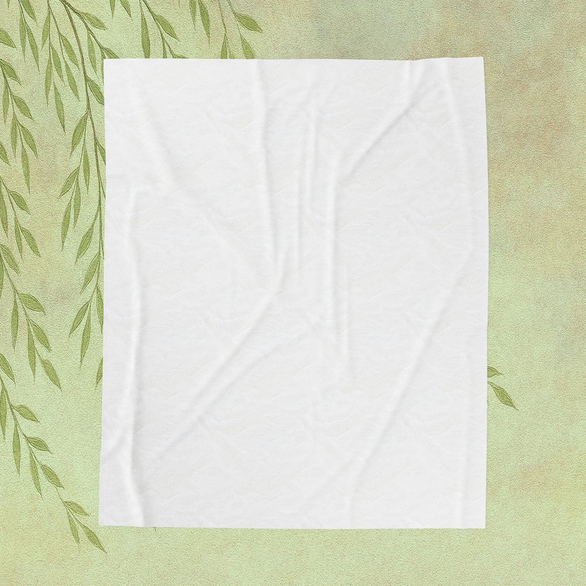 Velveteen Plush Blanket — Ornate Elephant Decorative Throw for Living Room & Gift