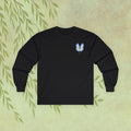 Long Sleeve Tee — Blue Sword of The Spirit Graphic (Back & Chest)