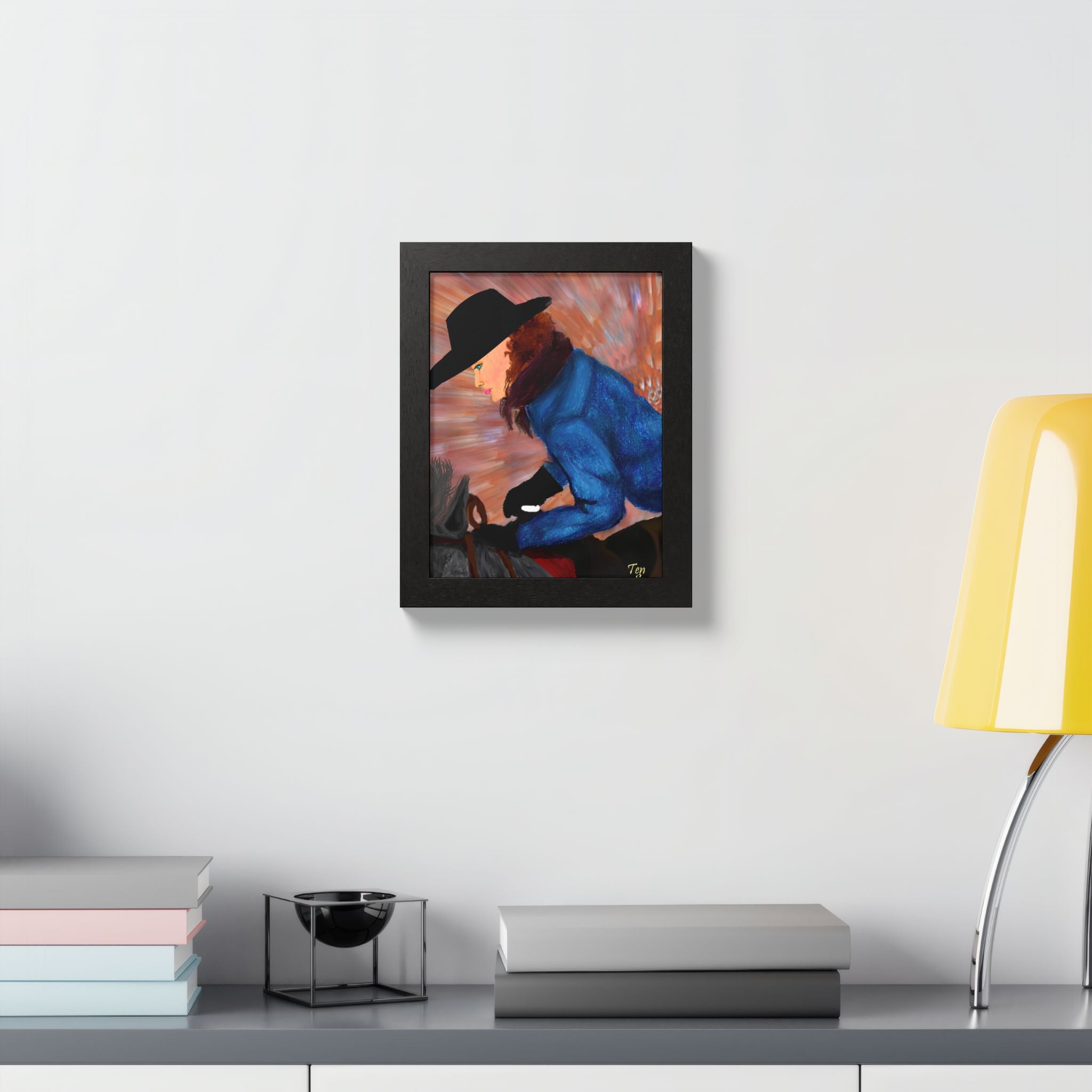 "First Ride" - Stylish Portrait Wall Art