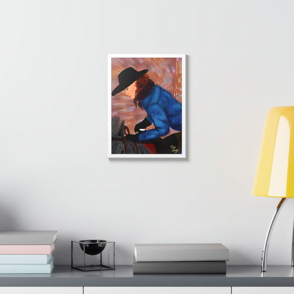 "First Ride" - Stylish Portrait Wall Art