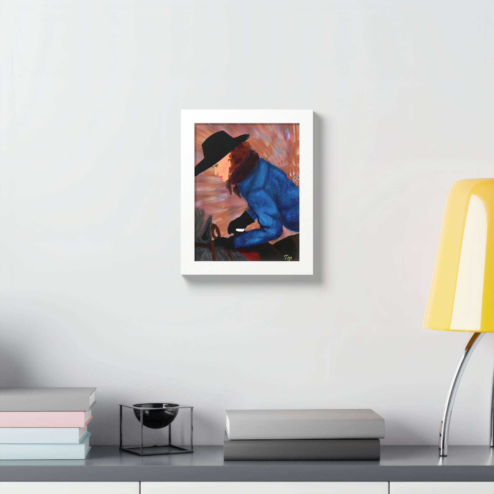 "First Ride" - Stylish Portrait Wall Art