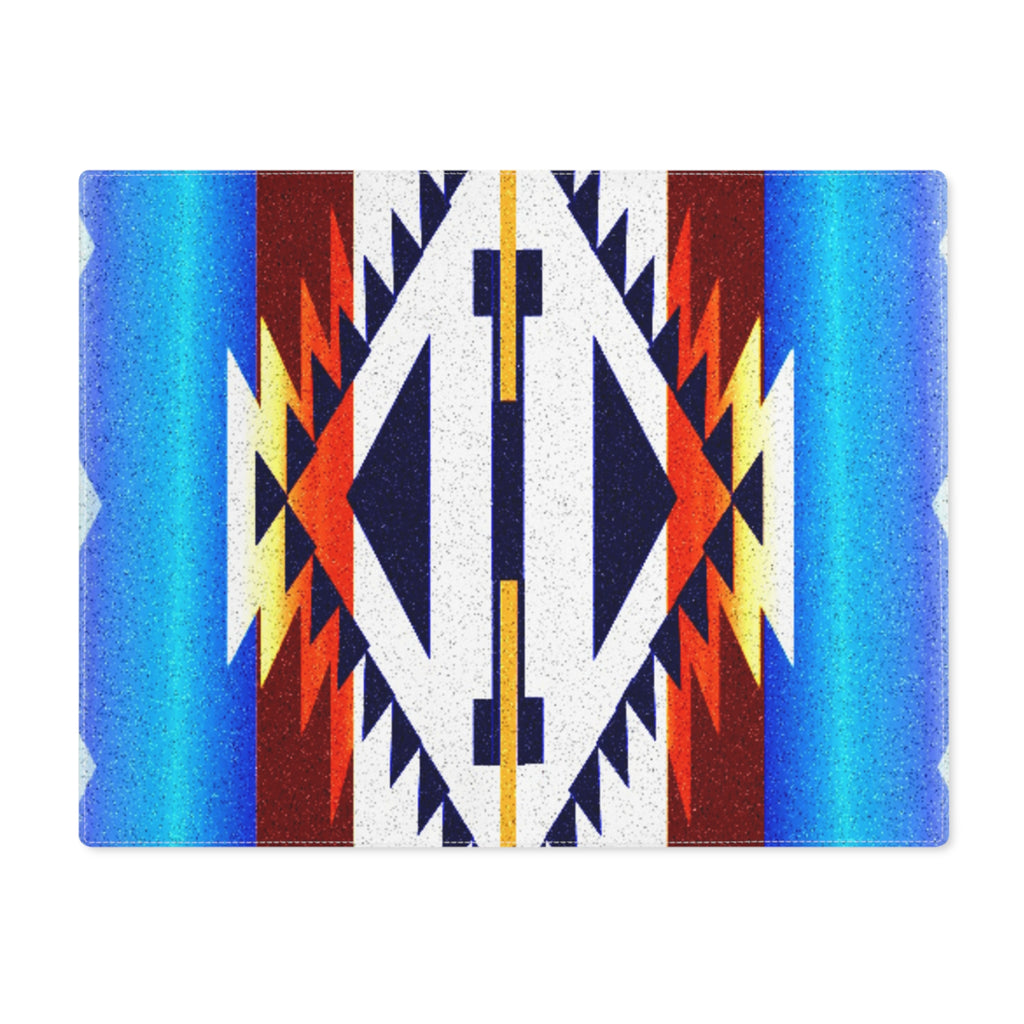 Southwestern Geometric Placemat — Aztec-Inspired Tribal Dining Mat