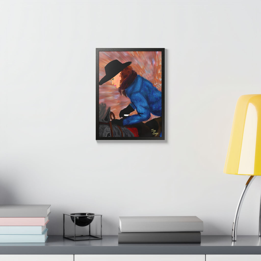 "First Ride" - Stylish Portrait Wall Art