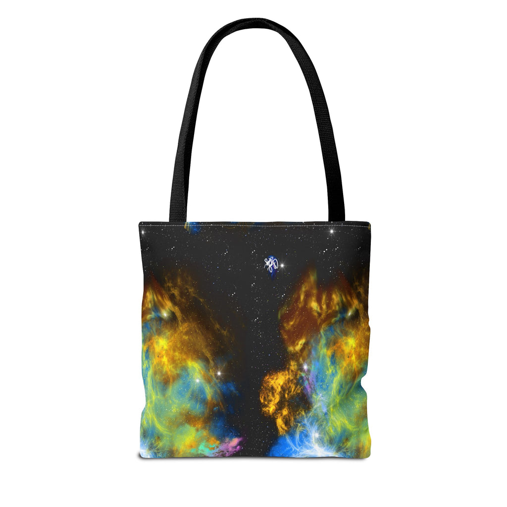 Galaxy Nebula Tote Bag — Colorful Space Art All-Over Print Tote