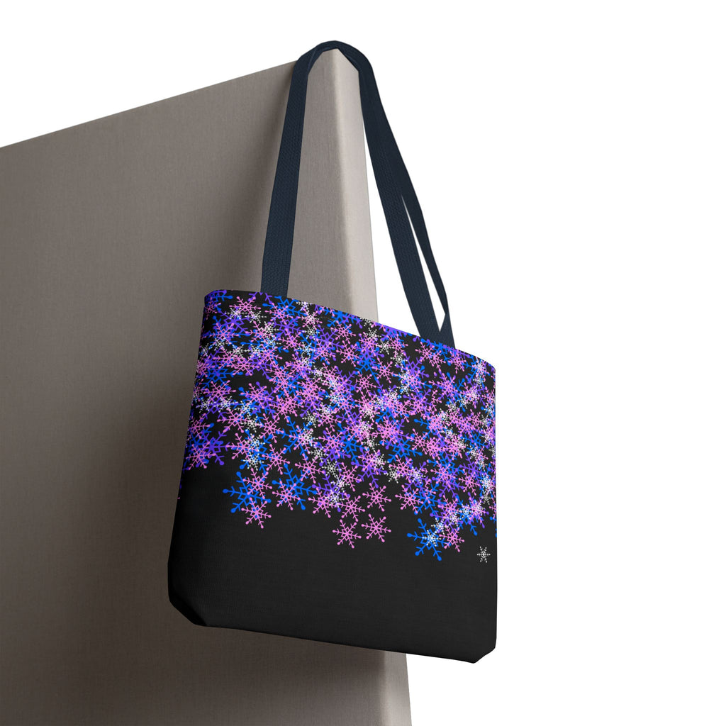 Cosmic Snowflake Tote Bag