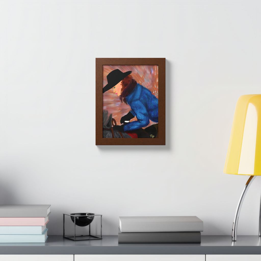 "First Ride" - Stylish Portrait Wall Art