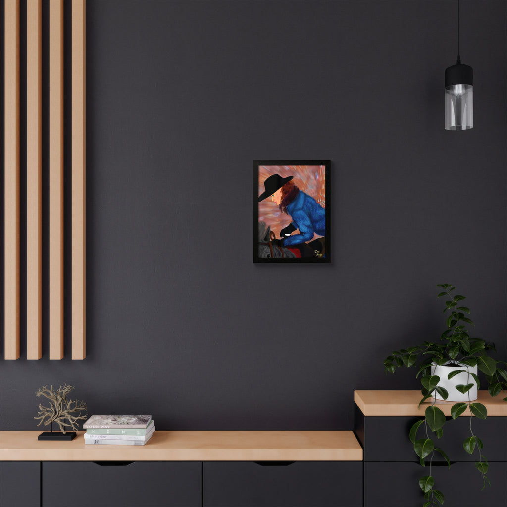 "First Ride" - Stylish Portrait Wall Art