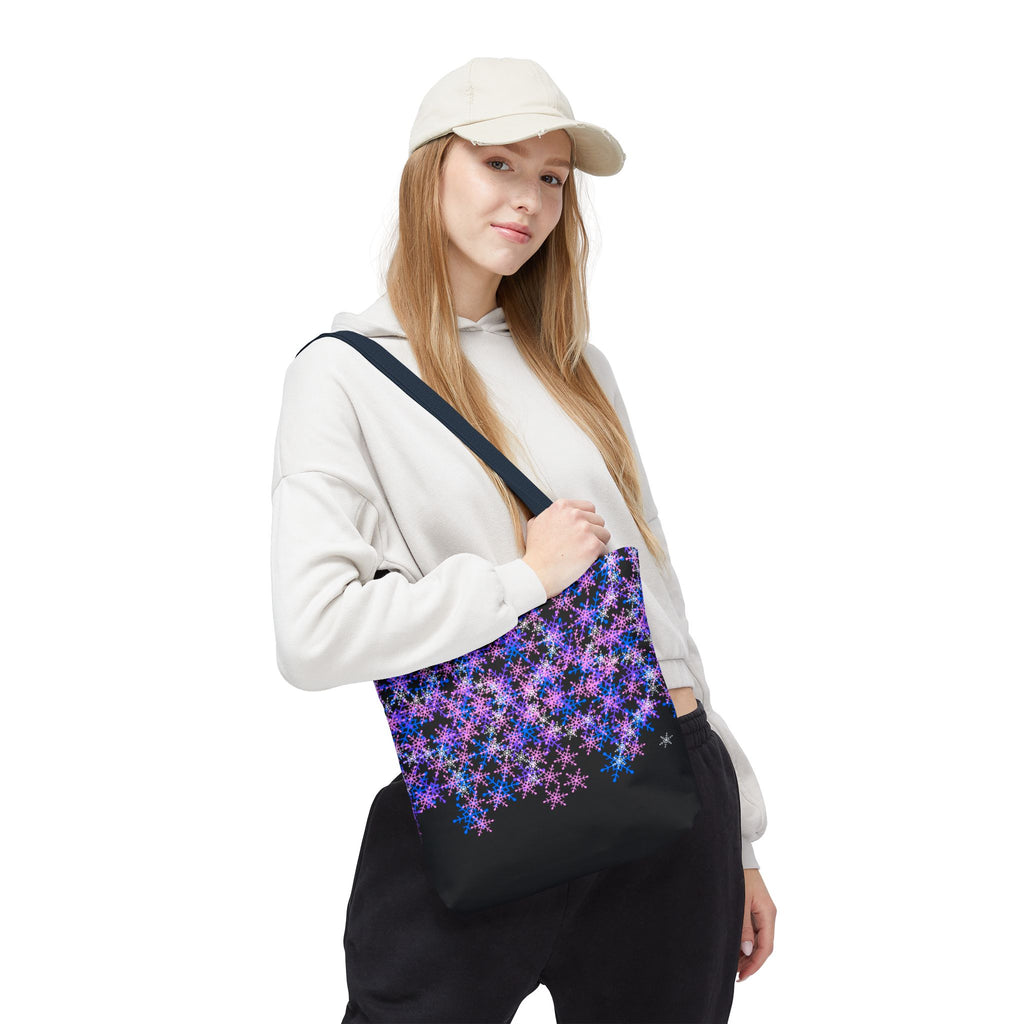 Cosmic Snowflake Tote Bag