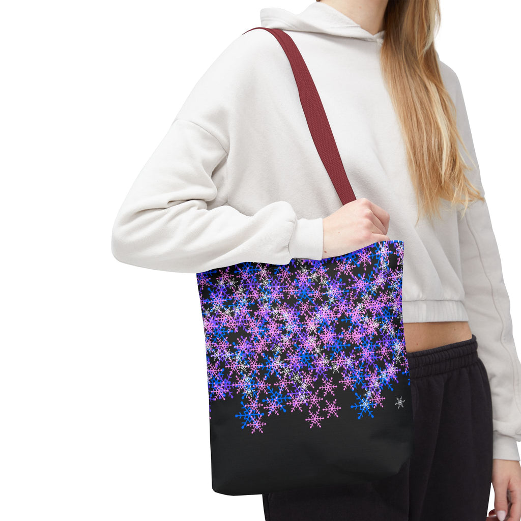 Cosmic Snowflake Tote Bag